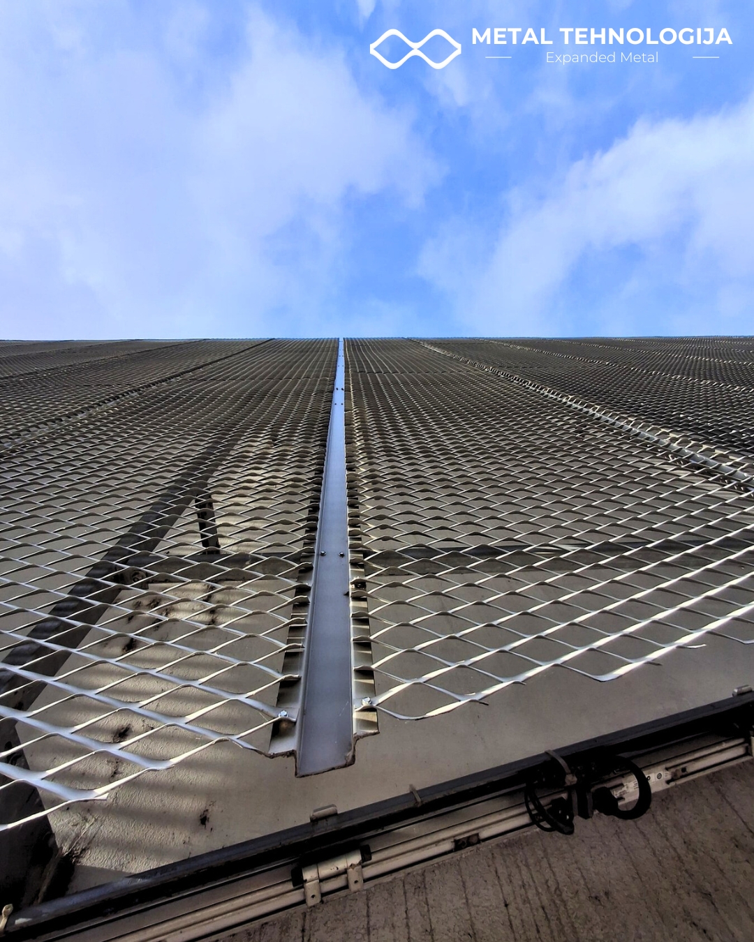 Modern shopping center in Mostar with Skyline architectural metal cladding