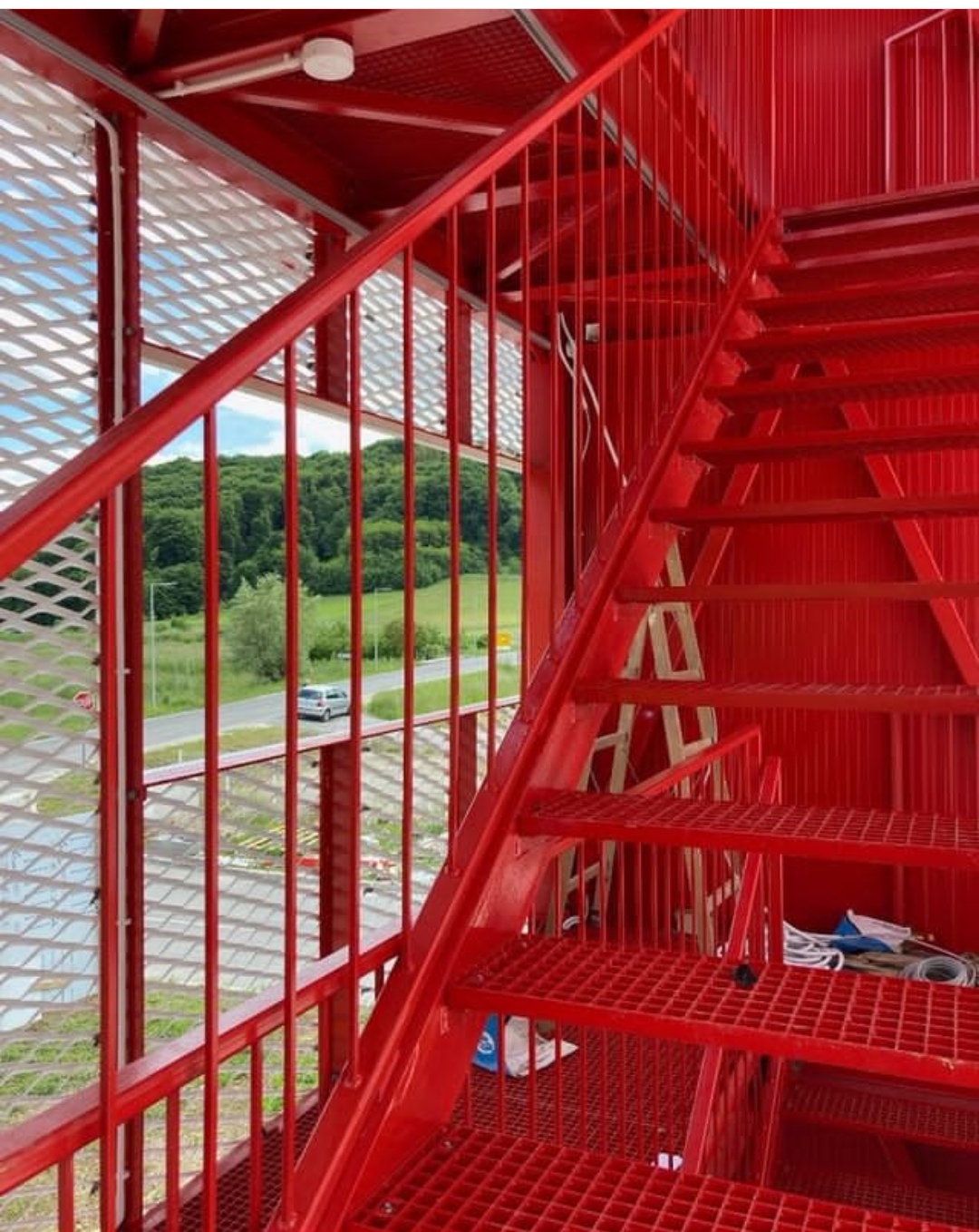 Architectural metal facade using Broadway XL expanded metal mesh in Croatia