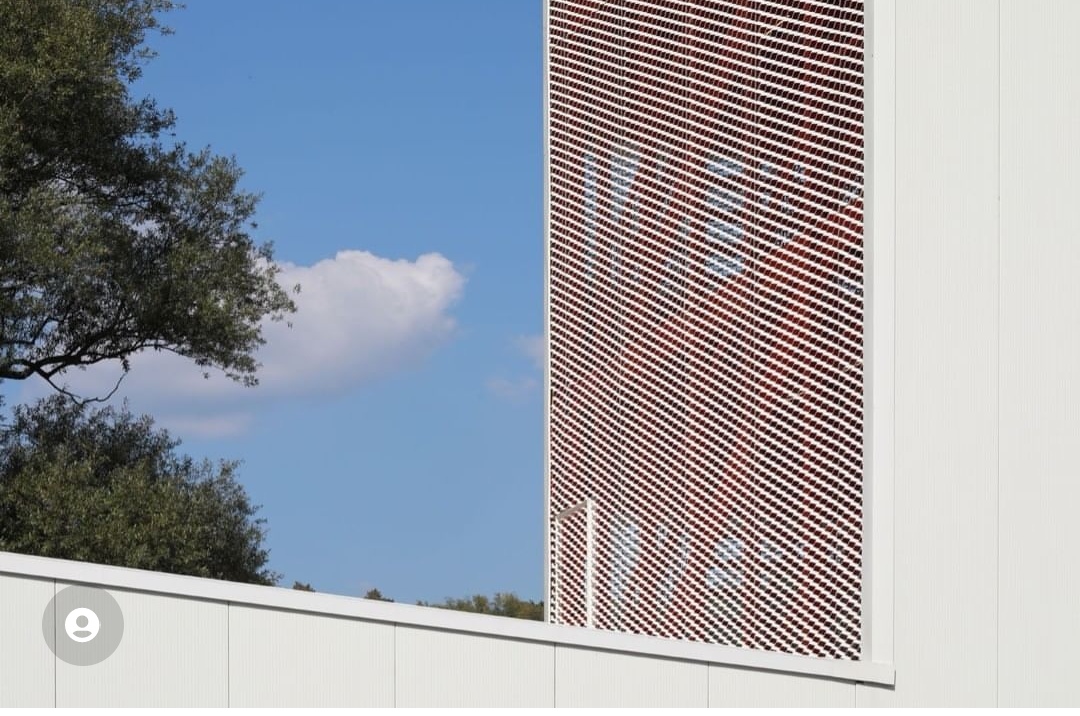 Architectural metal facade using Broadway XL expanded metal mesh in Croatia